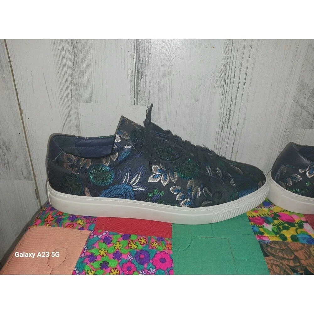 Taft The Jack Sneaker in Eden Handmade Floral Tapestry Men's Casual City Sz 11